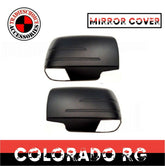 Matte Black Side Mirror Cover Guard For Holden Colorado LT LTZ LS LSX 2012-2019
